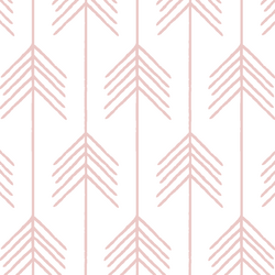 Vanes in Blush on White