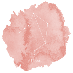 Libra Sign Panel in Tulip