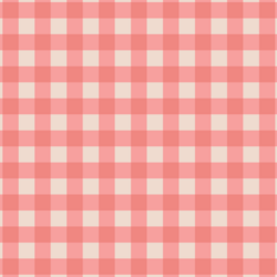 Big Gingham in Sweet Strawberry