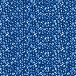 Posies in Sapphire
