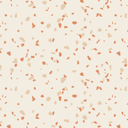 Sea Glass in Summer Coral