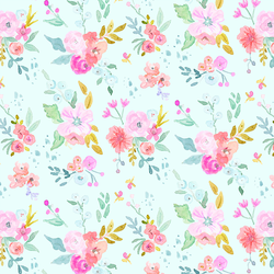 May Flowers in Aqua Sky