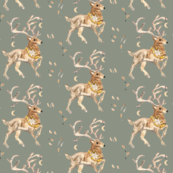 Reindeer in Soft Sage