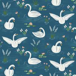A Swan's Tale in In Blue Lake