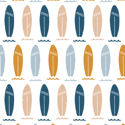 Surfboard Stripes in Beachy