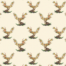 Small Meadow Deer in Ivory