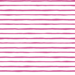 Artisan Stripe in Petunia on White