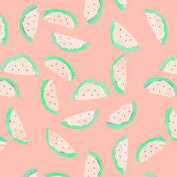 Watermelon in Peach Fuzz