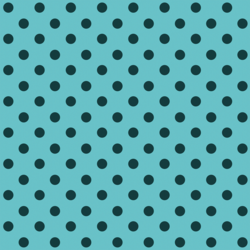 Polka Dots in Dark Blue on Raindrop