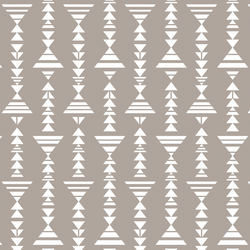 Little Tribal Stripe in Taupe