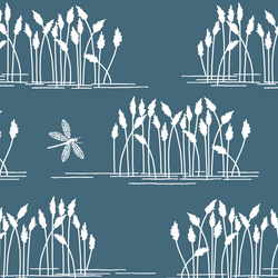 Reeds in Lake