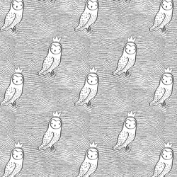 Small Crowned Owl in Onyx