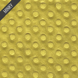Minky Dimple Dot in Zest