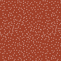 Snowfall in Spiced Red