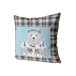 Reading Pillow Panel in Mountain Road Trip