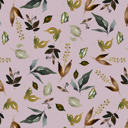 Woodland Foliage in Mauve