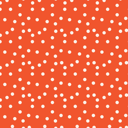 Sunshine Polka Dots in Cherry