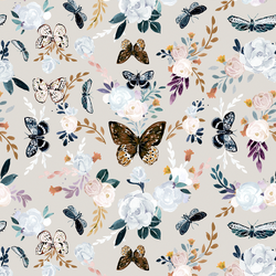 Butterfly Floral in Monarch