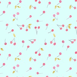 Ice Cream Cherry in Fresh Air