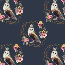 Cambridge Owl in Royal Blue