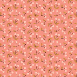 Little Cherries in Summer Coral