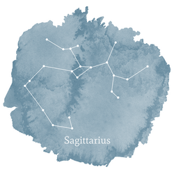 Sagittarius Sign Panel in Marine