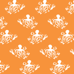 Octopus in Sunset