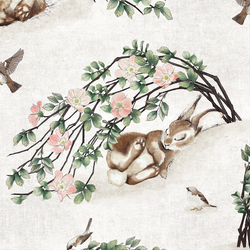 Large Briar Bunny in Parchment