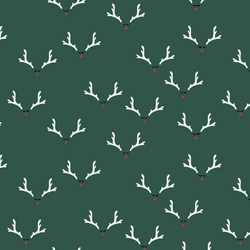 Antlers in Pine Needle