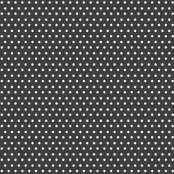 Winter Dot in White on Onyx