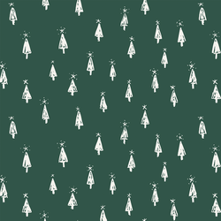 Christmas Trees in Pine Needle