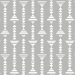 Little Tribal Stripe in Pebble