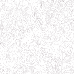 Paperie in Thistle on White