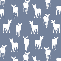 Fawn Silhouette in Dove