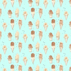 Ice Cream in Blue Raspberry