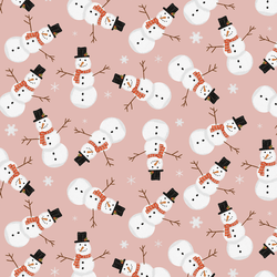 Snowmen in Rosy