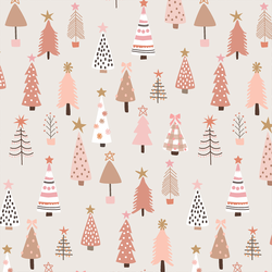 Christmas Tree Forest in Powdered Sugar