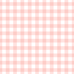 Large Summer Gingham in Petal Pink