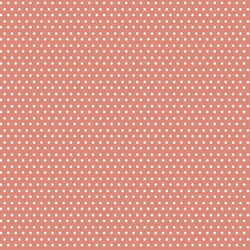 Polka Dots in Dark Peach