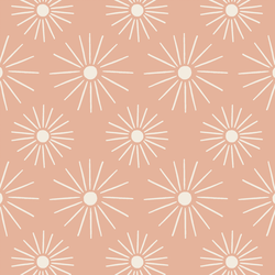 Sunburst in Sunbleached on Sunbleached Pink