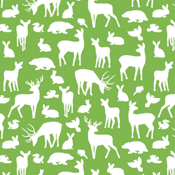 Forest Friends in Greenery