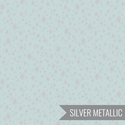 Starry Night in Mint Metallic