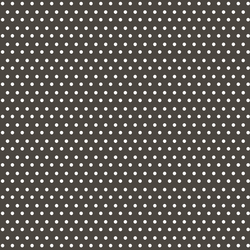 Winter Dot in White on Brown