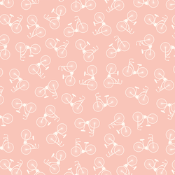 Little Bikes in Fresh Peach