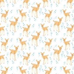 April Fawn in White