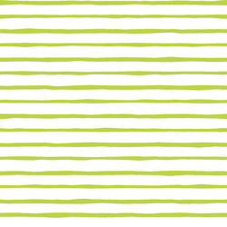 Artisan Stripe in Lime on White