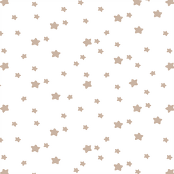 Star Light in Sand on White