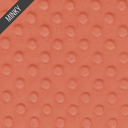 Minky Dimple Dot in Desert Rose