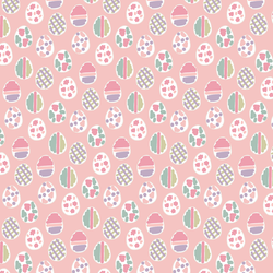 Easter Eggs in Sweet Pastel