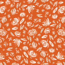 Spring Flowers in Rouge